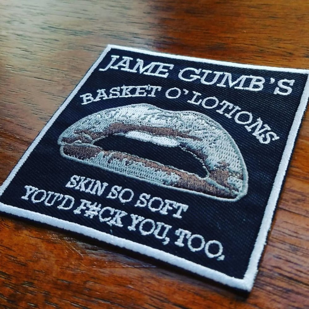 Silence of the Lambs Embroidered Patch - Buffalo Bill Jame Gumb's Lotion